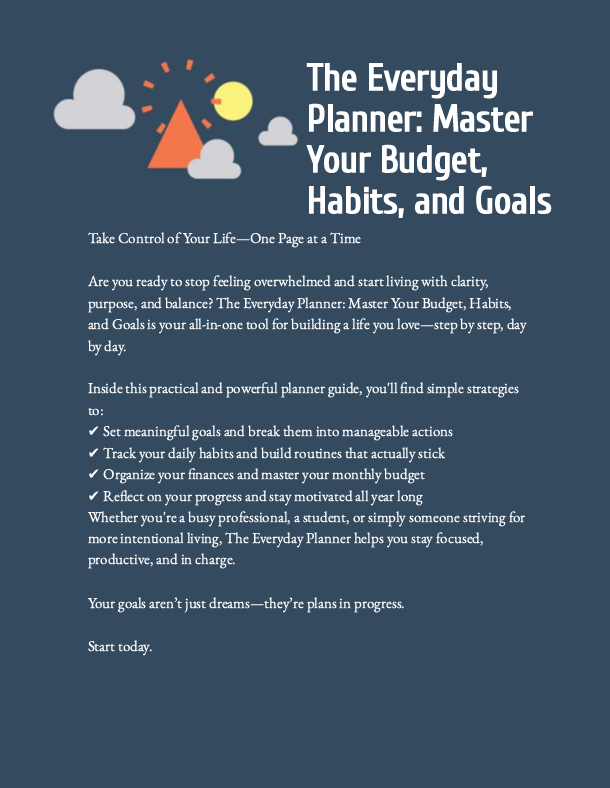 The Everyday Planner Guide