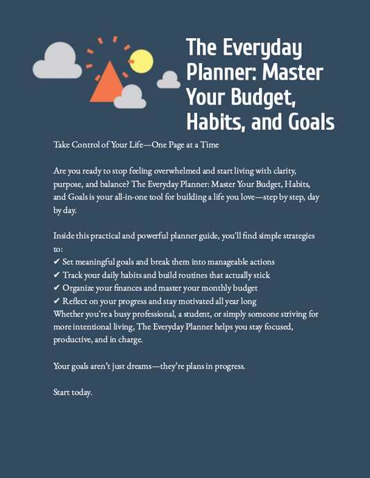 The Everyday Planner Guide